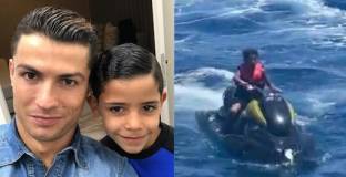 Разследват клип с участието на сина на Роналдо