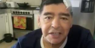 Показаха последното видео на Марадона 