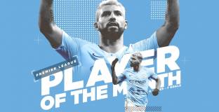 Агуеро е Играч на месеца във Висшата лига