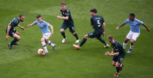 Ман Сити установи рекорд по точки пасове в мача с Нюкасъл