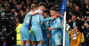 Евертън подаде жалба срещу съдията в мача с Ман Сити