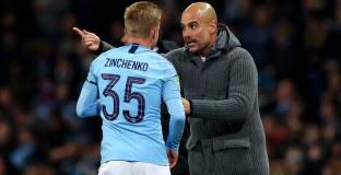 Гуардиола отложи търсенето на ляв защитник заради Зинченко