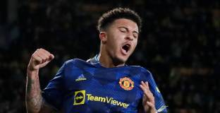 Санчо: Гордея се с първия си гол за Ман Юнайтед в ШЛ