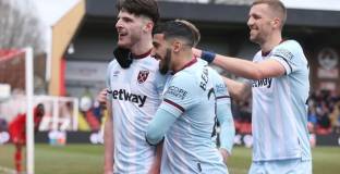 Кидърминстър Хариърс - Уест Хем 1:2 