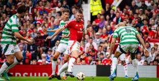 Селтик надделя над Ман Юнайтед в мач на легендите, Стилиян и Бербатов играха