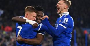 Лестър Сити - Брайтън 2:2 