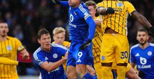 Лестър Сити - Брайтън 2:2 