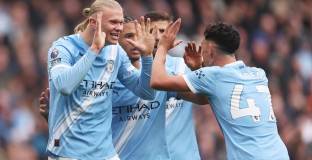 Холанд добави още два гола в победа над Евертън (видео)