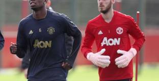 Де Хеа и Погба могат да не играят с Партизан