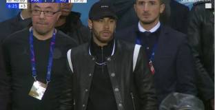 Неймар се опитал да влезе при съдиите след мача