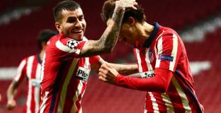 Атлетико се измъчи за успеха срещу РБ Залцбург (видео)