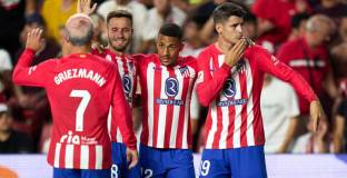Атлетико Мадрид унищожи Райо Валекано със седем гола 