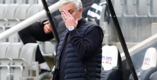 Моуриньо разкритикува играчите на Тотнъм 