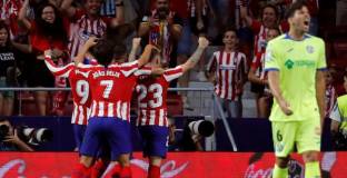 Атлетико с трудна победа над Хетафе