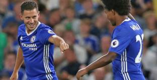 Вилиан: С Азар ще замразим приятелството си по време на мача 