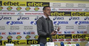 Сашо Тонев: Ферарио Спасов вкара малко повече настроение в съблекалнята