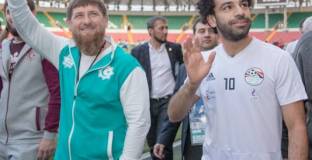 Кадиров: Стадионът гръмна, когато Салах се появи на пистата 