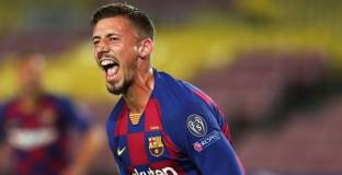 От втория опит Барселона победи Наполи и отива на 1/4-финалите