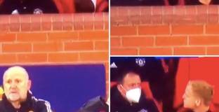 Дони ван де Бек хвърли дъвка към Солскяер 