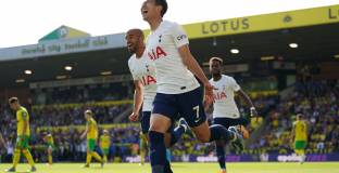 Норич Сити - Тотнъм 0:5 