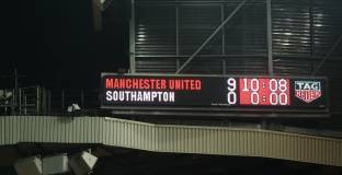 Ман Юнайтед поправи головата разлика с 9 гола срещу Светците (видео)