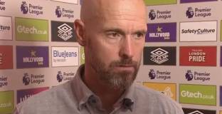  Тен Хаг: Искрено съжалявам нашите фенове