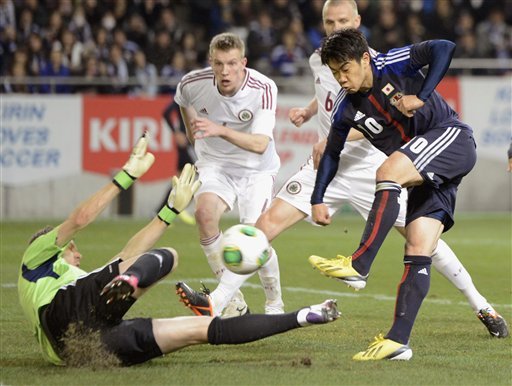 Япония - Латвия 3:0 