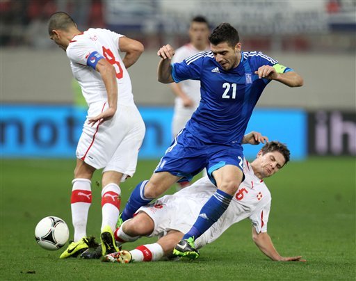 Гърция - Швейцария 0:0 