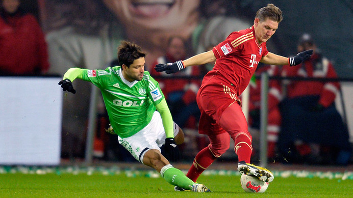 Волфсбург - Байерн Мюнхен 0:2 