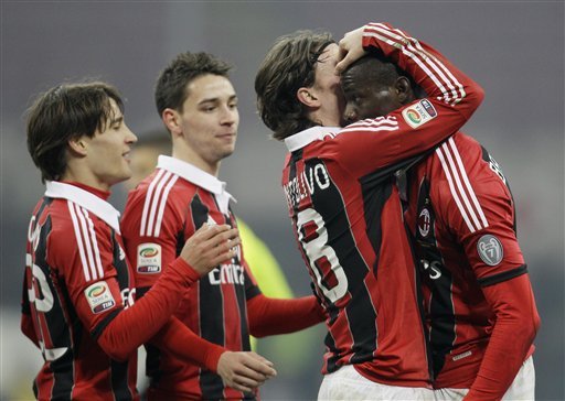 Милан - Парма 2:1 