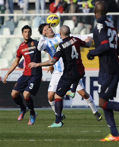 Пескара - Каляри 0:2 