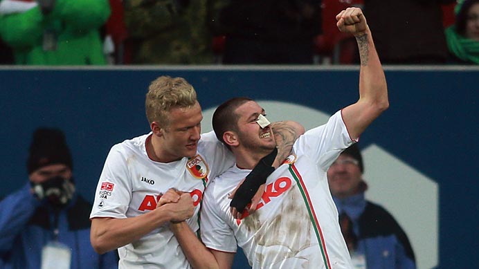 Аугсбург - Хофенхайм 2:1 