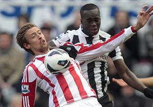 Нюкасъл - Стоук Сити 2:1 