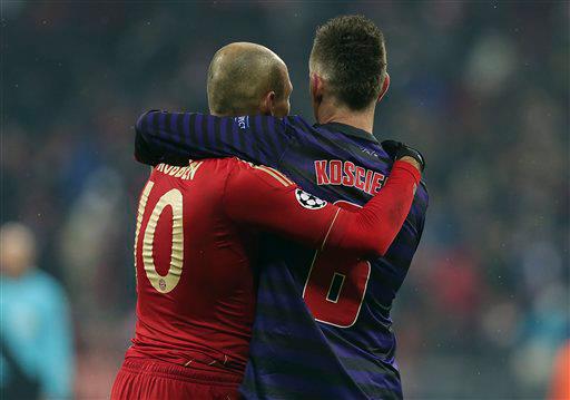 Байерн Мюнхен - Арсенал 0:2 