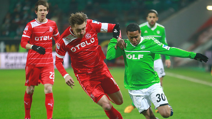 Волфсбург - Фортуна Дюселдорф 1:1 