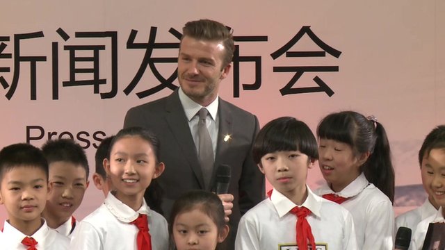 Бекъм ще посети китайски училища с цел популяризиране на футбола