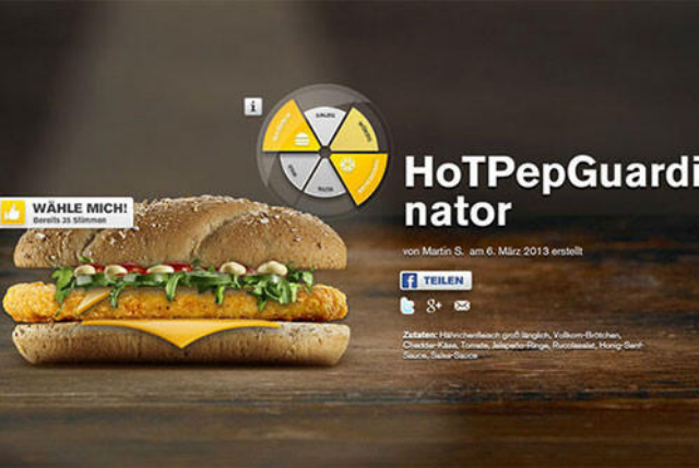 Немският McDonalds пусна сандвич с името на Гуардиола