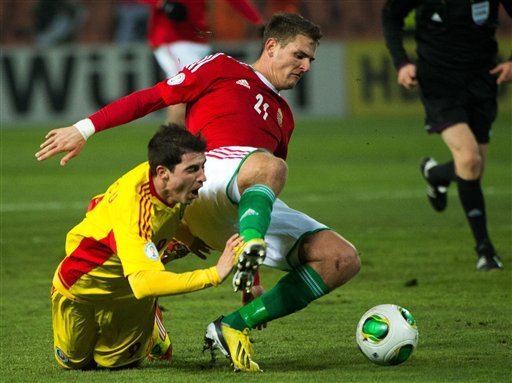 Унгария - Румъния 2:2 