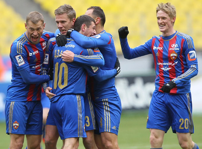 Алания - ЦСКА Москва 0:4 