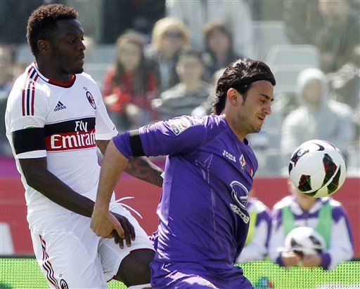 Фиорентина - Милан 2:2 