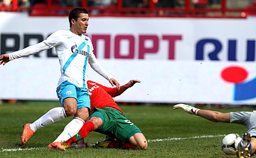 Локомотив Москва - Зенит 0:1 