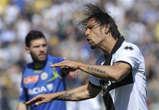 Каляри - Парма 0:1 