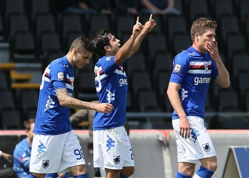 Сампдория - Катаня 1:1 