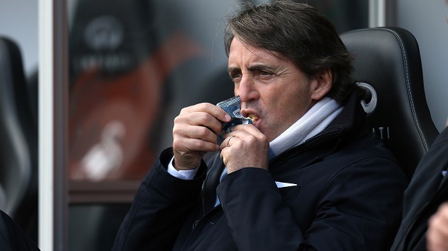 Уволняват Манчини след мача с Уигън?