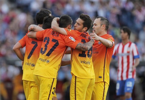 Атлетико Мадрид - Барселона 1:2 