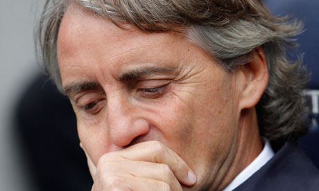 Манчини се сбогува с феновете на Сити (снимка)