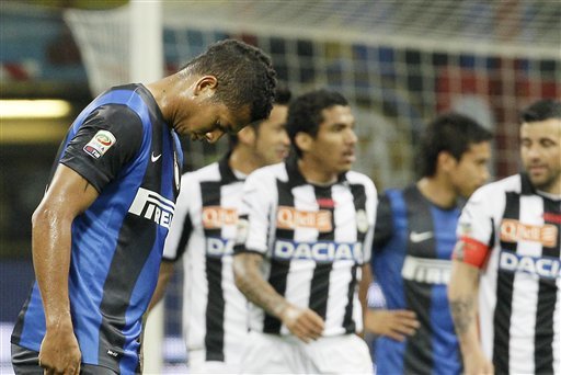 Интер - Удинезе 2:5 