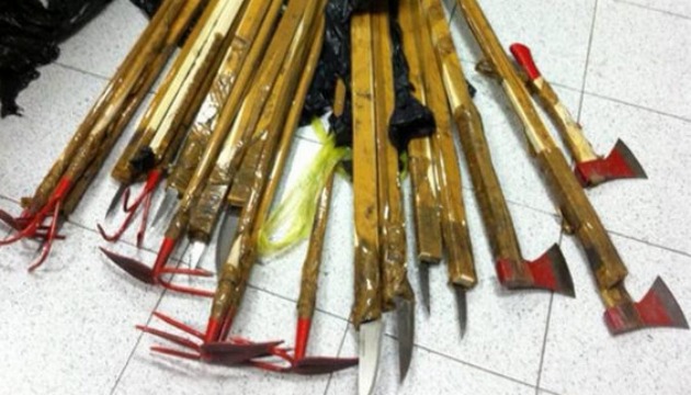 Самоделни оръжения конфискувани от полицията преди финала за Купата на Италия