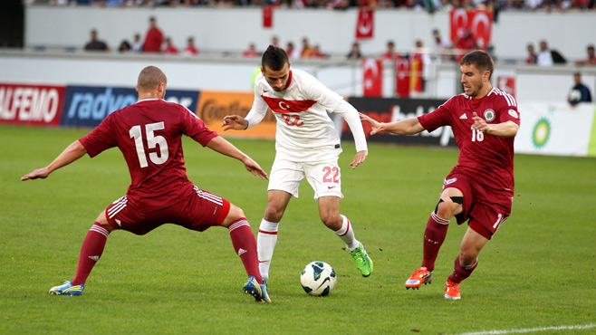 Турция - Латвия 3:3 