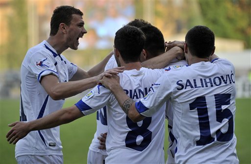 Латвия - Босна и Херцеговина 0:5 